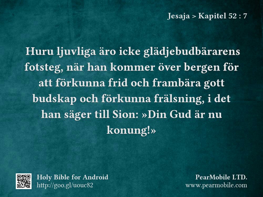 Jesaja, Kapitel 52:7